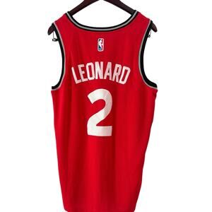 Nike Toronto Raptors #2 Kawhi Leonard Jersey Red Player Sz48
